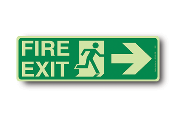 Weatherproof and robust emergency safety light & exit sign